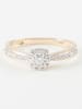 DIAMOND & CO Gold-Ring "Principessa" mit Diamanten