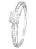 DIAMOND & CO Weißgold-Ring "La Promise" mit Diamanten