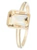 DIAMOND & CO Gouden ring "Classy" met citrien