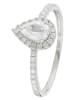 DIAMOND & CO Weißgold-Ring "Pescara" mit Diamanten