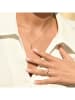DIAMOND & CO Weißgold-Ring "Dava" mit Diamanten