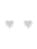 DIAMOND & CO Weißgold-Ohrstecker "Bébé d'amour" mit Diamanten