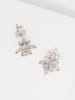 DIAMOND & CO Witgouden oorstekers "Bouquet" met diamanten