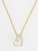 DIAMOND & CO Gouden hanger "Coeur précieux" met diamanten