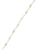 DIAMOND & CO Gold-Armkette "Mon arc en ciel" mit Edelsteinen