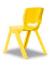 Jamara Krzesło dziecięce "Smiley" w kolorze żółtym - 3+