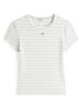 Tommy Hilfiger Shirt in Grau/ Weiß