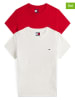 Tommy Hilfiger Koszulki (2 szt.) w kolorze czerwono-białym