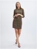 orsay Kleid in Camel/ Schwarz