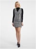 orsay Kleid in Schwarz/ Weiß