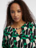 orsay Blouse groen/zwart/crème