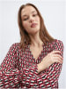 orsay Bluse in Rot/ Schwarz