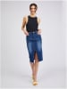 orsay Jeansrock in Dunkelblau