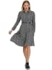 orsay Kleid in Schwarz/ Weiß