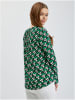 orsay Bluzka w kolorze zielono-czarnym
