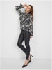 orsay Bluse in Schwarz/ Weiß