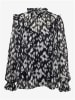 orsay Bluse in Schwarz/ Weiß