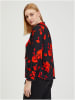 orsay Bluse in Schwarz/ Rot