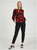 orsay Bluse in Schwarz/ Rot