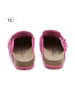 teegu Leren clogs roze