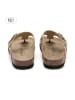teegu Zehentrenner in Beige/ Braun