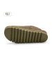 teegu Skórzane klapki w kolorze khaki