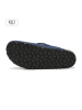 teegu Leren clogs donkerblauw