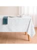 mint Deco Tafelkleed "Nordic Broklin" wit/blauw