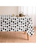 mint Deco Tafelkleed "Nordic Golden" wit/zwart/goudkleurig