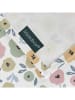 Mint Rugs Tafellaken "Floral And Tropical Thelma" wit/lichtroze/groen