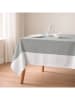 Mint Rugs Tafelkleed "Basics Duo" grijs/wit