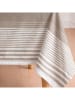 mint Deco Tafelkleed "Basics Hazael" beige/wit