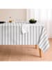 Mint Rugs Tischdecke "Basics Koda" in Weiß/ Grau