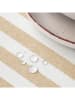 Mint Rugs Tischdecke "Basics Koda" in Weiß/ Senf