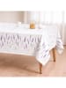 Mint Rugs Tafelkleed "Floral Lavanda" wit/paars