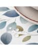 mint Deco Tafelkleed "Floral Liam" wit/groen