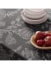 Mint Rugs Tischdecke "Floral Taylor" in Schwarz/ Grau