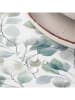 Mint Rugs Tafelkleed "Floral Zinia" wit/groen