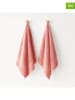 Mint Rugs 2er-Set: Geschirrtücher in Koralle