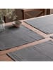 Mint Rugs 2er-Set: Tischsets "Indra" in Grau - (L)50 x (B)40 cm