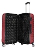 Canadian Peak 5tlg. Hardcase-Trolleyset "Shockeak" in Bordeaux