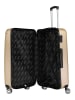 Canadian Peak 5tlg. Hardcase-Trolleyset "Softlesseak" in Gold