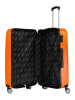 Canadian Peak 5-delige hardcase-trolleyset "Softlesseak" oranje