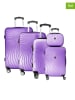 Canadian Peak 5-delige hardcase-trolleyset "Sunlighteak" paars