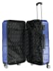 Canadian Peak 3tlg. Hardcase-Trolleyset "Salamanqueak" in Blau