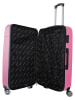 Canadian Peak 3tlg. Hardcase-Trolleyset "Santiagoeak" in Rosa