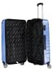 Canadian Peak 3tlg. Hardcase-Trolleyset "Shockeak" in Blau