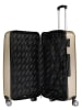 Canadian Peak 3-delige hardcase-trolleyset "Softlesseak" goudkleurig