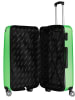 Canadian Peak 3-delige hardcase-trolleyset "Softlesseak" groen