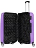 Canadian Peak 3tlg. Hardcase-Trolleyset "Softlesseak" in Lila